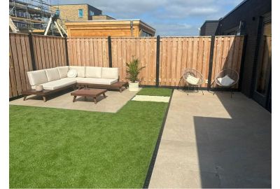 Keramische tegels 3 cm dik leggen