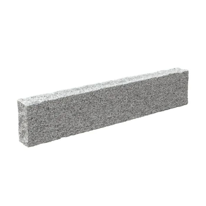 Natuursteen Opsluitband Graniet Premium Lichtgrijs 10x25x75 cm