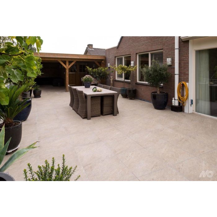 Ceramaxx 90x90x2 cm Andes Moka kopen? | Bestrating.nl