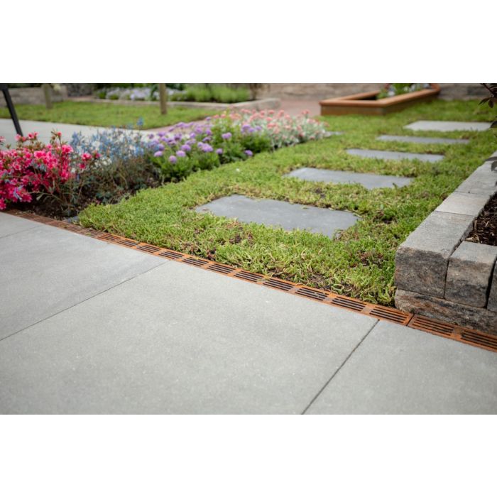 ACO SlimLine lijngoot 100x6.1x10 cm (LxBxH) Incl. Corten