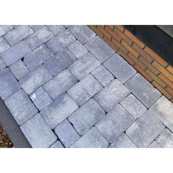Pebblestones Plus 20x30x6 cm Grijs/Zwart kopen? | Bestrating.nl