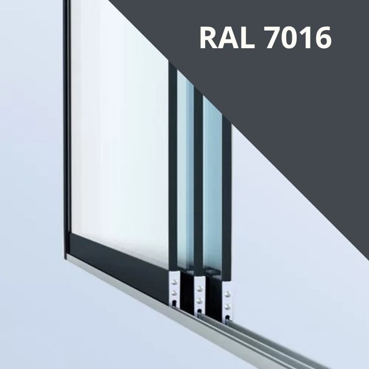 Helder Glas RAL 7016 Antracietgrijs