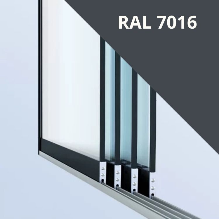 Helder Glas RAL 7016 Antracietgrijs
