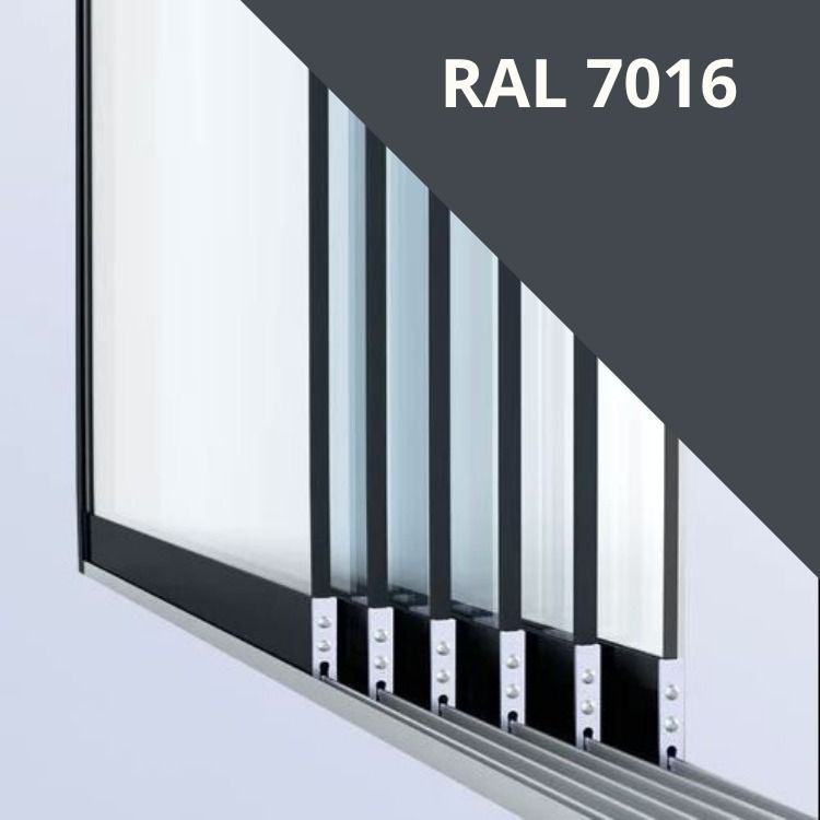 Helder Glas RAL 7016 Antracietgrijs