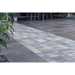 Oprit-steen banenverband 8 cm Icey Blue
