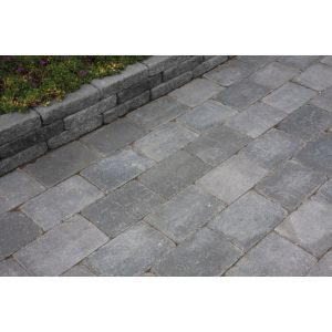 Abbeystones 20x30x6 cm Grijs/Zwart met deklaag