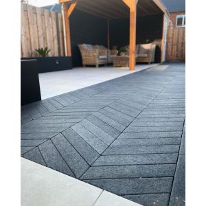 Romano Punto 40x8x8 cm Nero