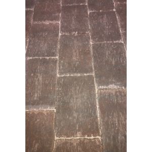 Abbeystones 20x30x6 cm Gesmoord bruin met deklaag