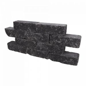 Catrock Getrommeld 31x11,5x10 cm Nero