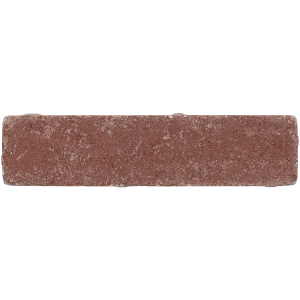 Tumbled Bricks Waalformaat 20x5x7 cm Rood