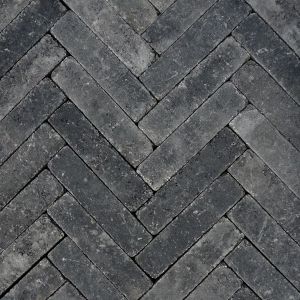 Retrostones Plus Waalformaat 20x5x6,4 cm Antraciet