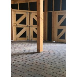 Betonstraatsteen 6 cm Bruin/Zwart - BKK - BSS