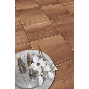 Terrastegel+ 60x60x4 cm Marrone