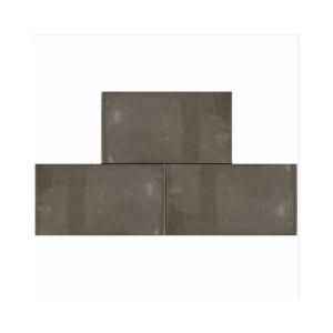 Tegel 15x30x8 cm Grijs komo met facet