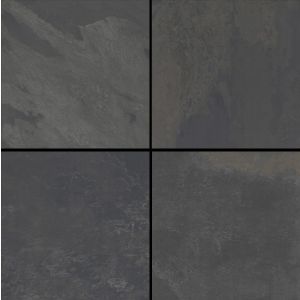 Cera3line Lux & Dutch 90x90x3 cm Peacock Black