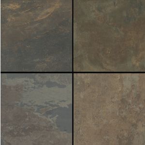 Cera3line Lux & Dutch 90x90x3 cm Peacock Rusty
