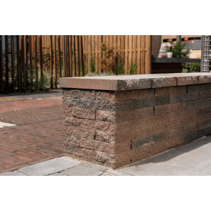 Wallblock Split 15x6x40 cm Brons