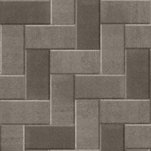 Betonstraatsteen 6 cm Grijs genuanceerd 10.5x21 - BKK - BSS