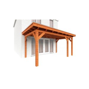 Aanbouwveranda Lucca 525x325x260 cm (bxdxh) rechts