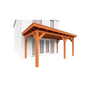 Aanbouwveranda Lucca 540x325x260 cm (bxdxh) rechts