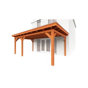 Aanbouwveranda Lucca 605x390x260 cm (bxdxh) links