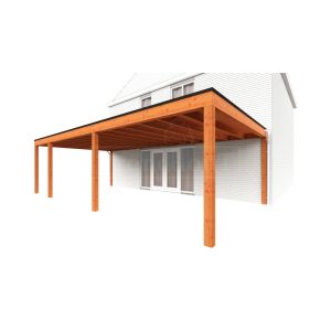 Aanbouwveranda Modena 905x485x270 cm (bxdxh) links