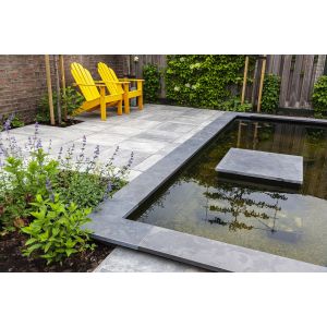 Vijverrand Blue Moon Honed Linea 100x30x3 cm