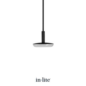 in-lite SWAY PENDANT EXT - 100-230V Black (without BASE)