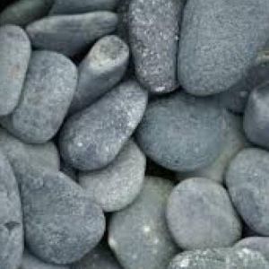 Beach pebbles 40-60 mm antraciet (zak 25 kg)