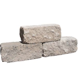 Cliff Walling Getrommeld 12x12x30 cm Greige