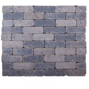 Kobblestones Dikformaat 20x6,5x6,5cm Grijs-Zwart
