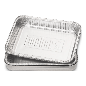 Weber Aluminium lekbakjes klein (10 stuks)