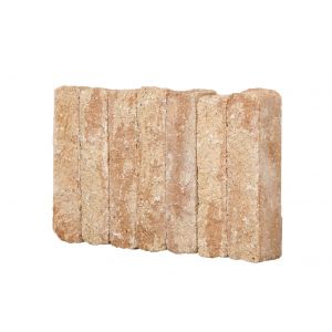 Palissade- Stapelblokken Splitton 12x12x50 cm Mont Blanc