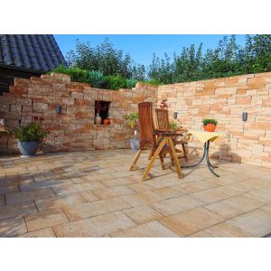 Ruine Combiwall Splitton Compleet (mix) 6,71 m² zichtzijde Mount Everest