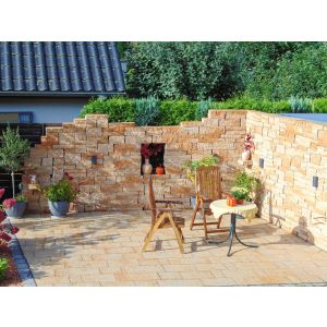 Ruine Combiwall Splitton Compleet (mix) 6,71 m² zichtzijde Sierra Nevada