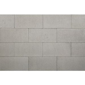 Trottoir Tuintegel (mini facet) 20x40x5 cm Grijs
