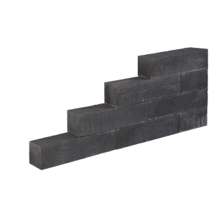 Lineablock 15x15x60 cm Black