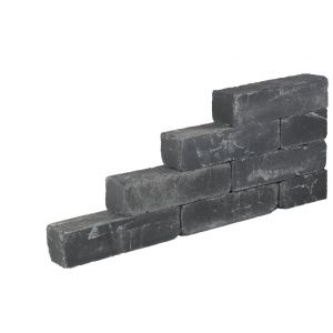 Blockstone 15x15x45 cm Black