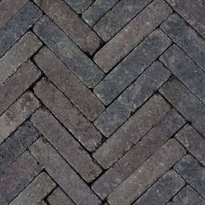 Retrostones Plus Waalformaat 20x5x6,4 cm Paars/Bruin