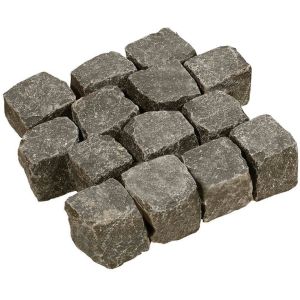 Kinderkoppen Bekapt 14x14x6-8 cm Vietnamees Basalt