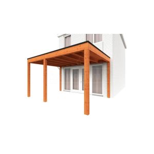 Aanbouwveranda Modena 430x365x270 cm (bxdxh) links product