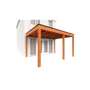 Aanbouwveranda Modena 430x365x270 cm (bxdxh) rechts product