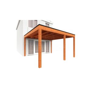 Aanbouwveranda Modena 430x485x270 cm (bxdxh) rechts product