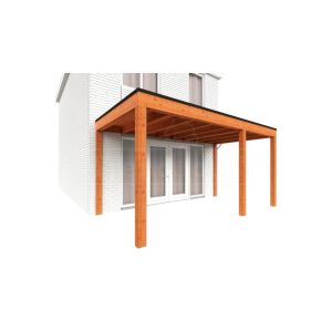 Aanbouwveranda Modena 485x300x270 cm (bxdxh) rechts product