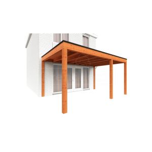 Aanbouwveranda Modena 485x365x270 cm (bxdxh) rechts product