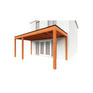 Aanbouwveranda Modena 550x300x270 cm (bxdxh) links product