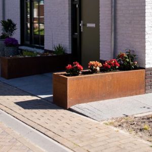Adezz CARREZ Cortenstalen Plantenbak 100x40x40 cm