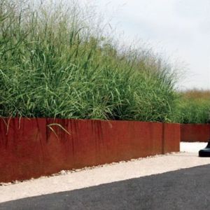 Adezz CARREZ Cortenstalen Plantenbak 80x80x40 cm zonder bodem
