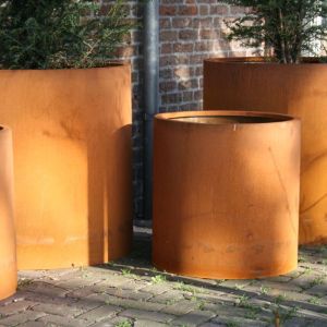 Adezz CIRCUM Cortenstalen Plantenbak Ø 60x120 cm