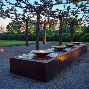 Adezz Cortenstalen Watertafel 400x100x40 cm